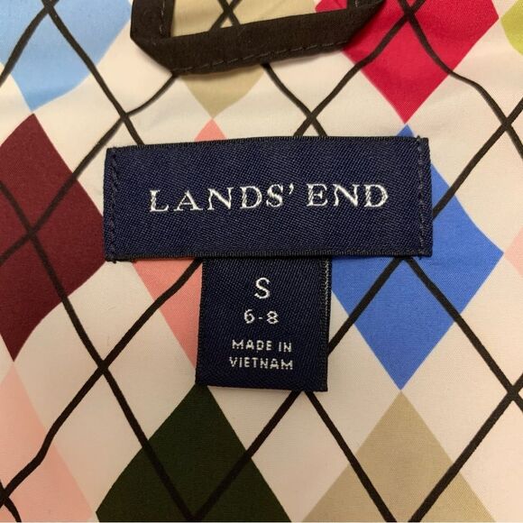 Land's End Quilted Jacket Coat Sz. S - Picture 10 of 15